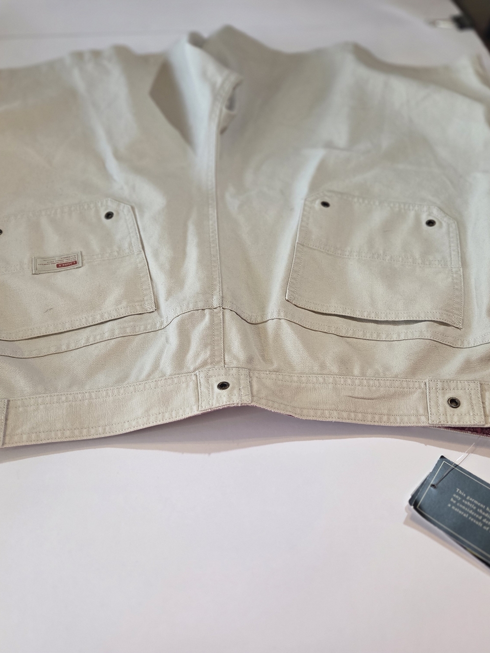 Lauren Ralph Lauren Light Cream Utility Bermuda Shorts - Picture 9 of 13